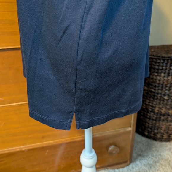 Lands End Cotton Navy Polo XL - Picture 5 of 11